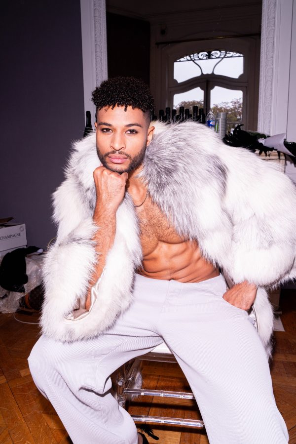 Arctic Fox Fur Coat – Dex – GAVEL PARIS